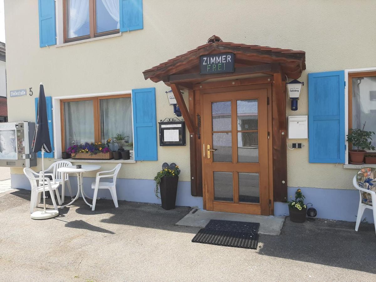 Gaestehaus Pension Waldhorn Weilen unter den Rinnen Exterior foto
