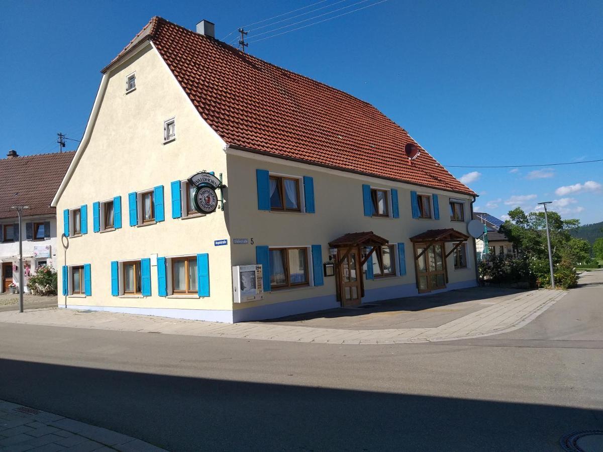 Gaestehaus Pension Waldhorn Weilen unter den Rinnen Exterior foto