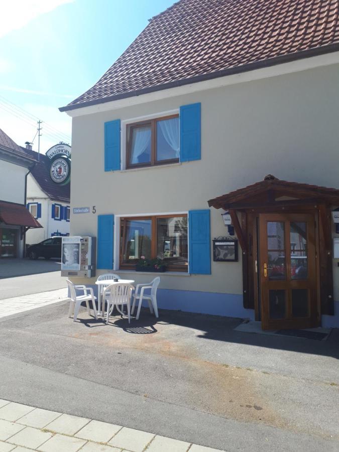 Gaestehaus Pension Waldhorn Weilen unter den Rinnen Exterior foto