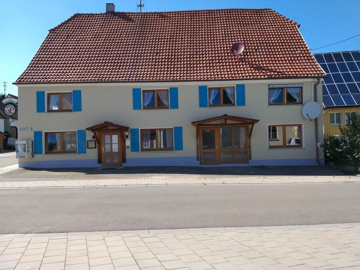 Gaestehaus Pension Waldhorn Weilen unter den Rinnen Exterior foto